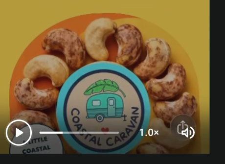 Coastal Caravan Roasted Cashews